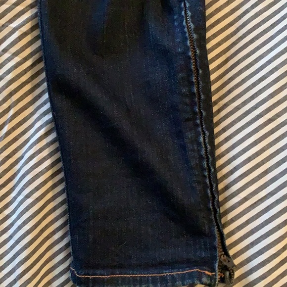 J brand ankle zip blue jeans size 27 - Picture 3 of 8